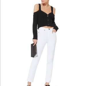 ‼️NEW‼️Intermix Rhea Cropped Cut Out Sweater